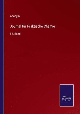 bokomslag Journal fr Praktische Chemie