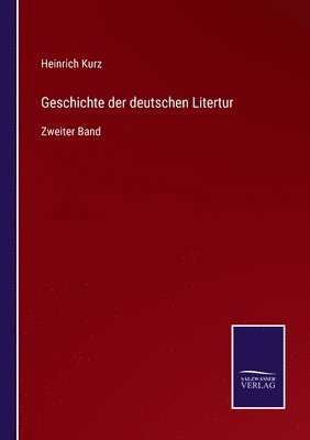 bokomslag Geschichte der deutschen Litertur