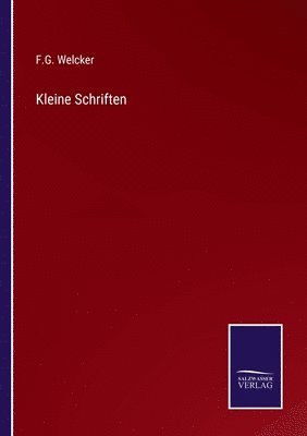Kleine Schriften