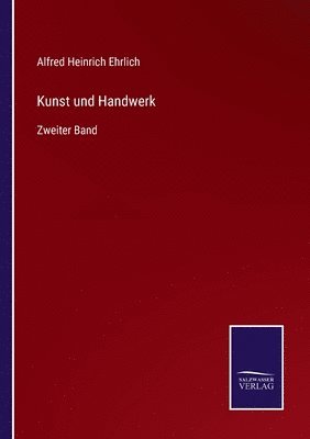 bokomslag Kunst und Handwerk