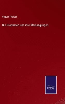 bokomslag Die Propheten und ihre Weissagungen