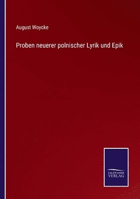 bokomslag Proben neuerer polnischer Lyrik und Epik