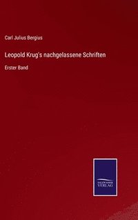 bokomslag Leopold Krug's nachgelassene Schriften