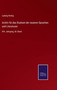 bokomslag Archiv fr das Studium der neueren Sprachen und Literaturen