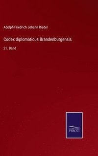 bokomslag Codex diplomaticus Brandenburgensis