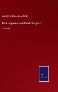 bokomslag Codex diplomaticus Brandenburgensis