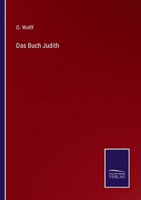 bokomslag Das Buch Judith