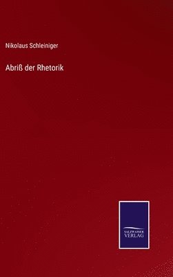 bokomslag Abriß der Rhetorik