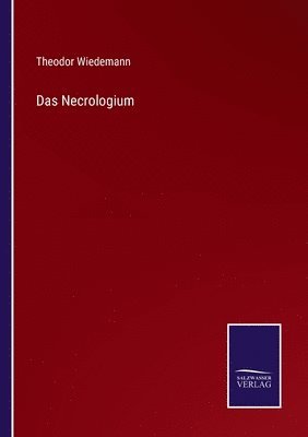 Theodor Wiedemann - Necrologium, Häftad