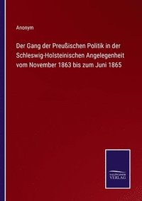 bokomslag Der Gang der Preuischen Politik in der Schleswig-Holsteinischen Angelegenheit vom November 1863 bis zum Juni 1865