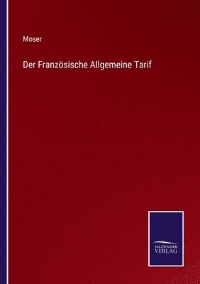 bokomslag Französische Allgemeine Tarif