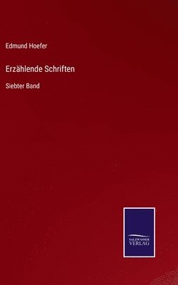 Erzhlende Schriften 1