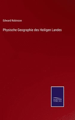 bokomslag Physische Geographie des Heiligen Landes