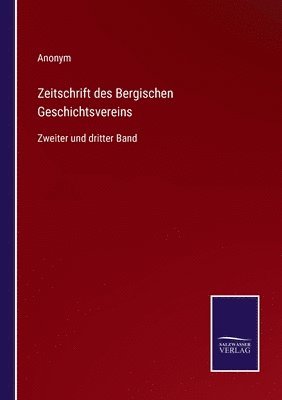 bokomslag Zeitschrift des Bergischen Geschichtsvereins