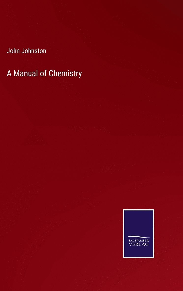 Manual of Chemistry