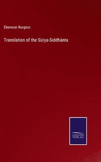 bokomslag Translation of the Srya-Siddhnta