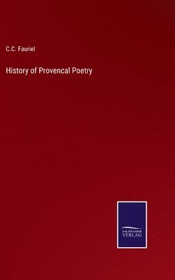 History of Provencal Poetry 1