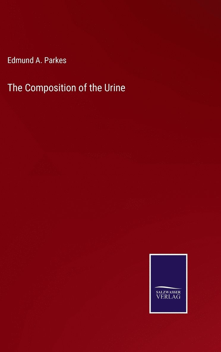 The Composition of the Urine 1