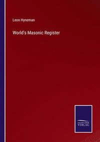 bokomslag World's Masonic Register