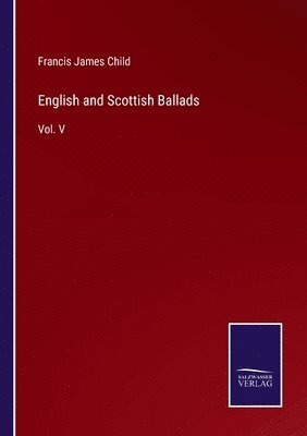 English and Scottish Ballads 1