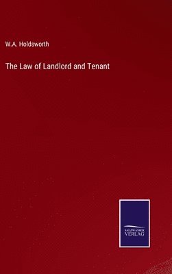 bokomslag Law of Landlord and Tenant