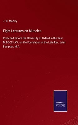 Eight Lectures on Miracles 1