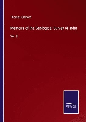 Memoirs of the Geological Survey of India 1