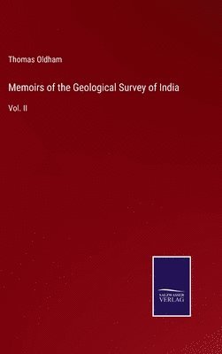 Memoirs of the Geological Survey of India 1