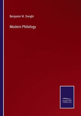 bokomslag Modern Philology