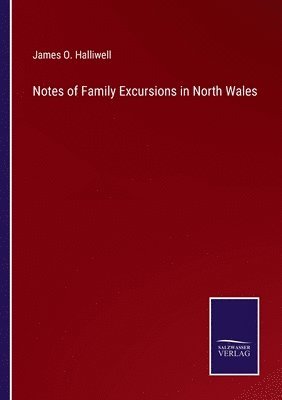 James O Halliwell - Notes of Family Excursions in North Wales, Häftad