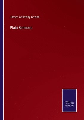 bokomslag Plain Sermons