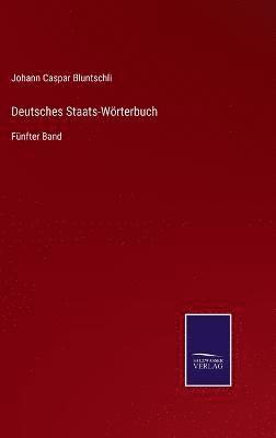 bokomslag Deutsches Staats-Wrterbuch