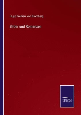 bokomslag Bilder und Romanzen