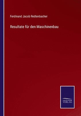 bokomslag Resultate für den Maschinenbau