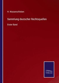 bokomslag Sammlung deutscher Rechtsquellen