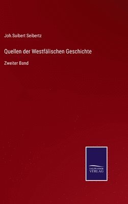 bokomslag Quellen der Westflischen Geschichte