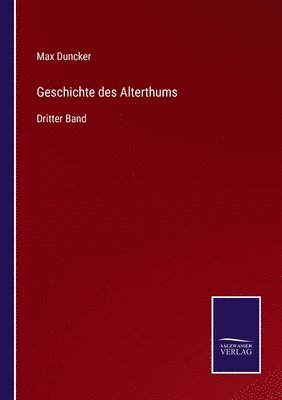 bokomslag Geschichte des Alterthums