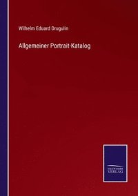 bokomslag Allgemeiner Portrait-Katalog