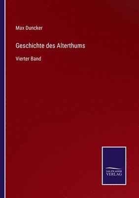 Max Duncker - Geschichte des Alterthums, Häftad