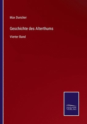 bokomslag Geschichte des Alterthums