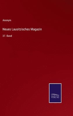 bokomslag Neues Lausitzisches Magazin