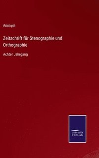 bokomslag Zeitschrift fr Stenographie und Orthographie