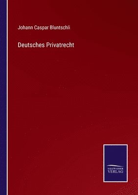 bokomslag Deutsches Privatrecht