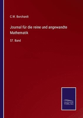 bokomslag Journal fr die reine und angewandte Mathematik