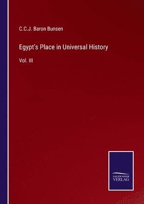 bokomslag Egypt's Place in Universal History