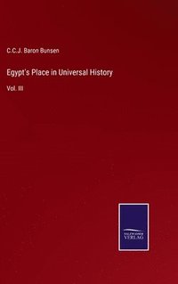 bokomslag Egypt's Place in Universal History