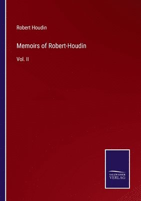 bokomslag Memoirs of Robert-Houdin