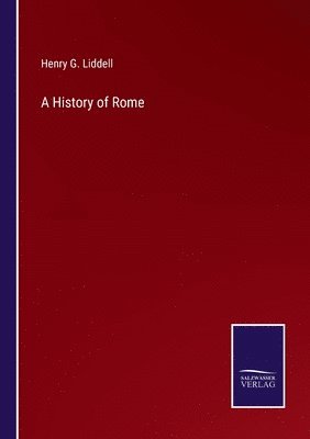 bokomslag A History of Rome