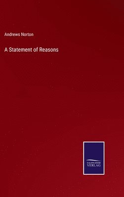 Andrews Norton - Statement of Reasons, Inbunden