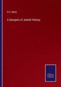 bokomslag A Synopsis of Jewish History